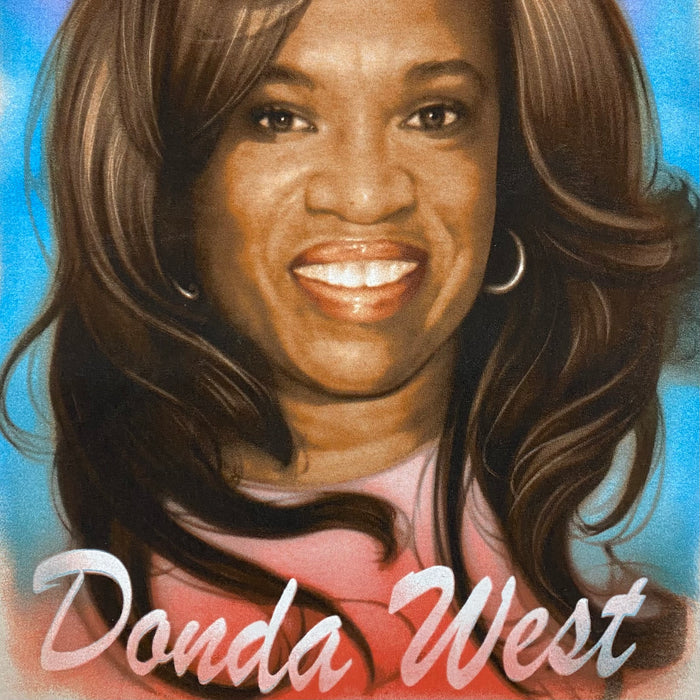 The Life of Pablo 2016 'In Loving Memory' Airbrush Tee In Sand