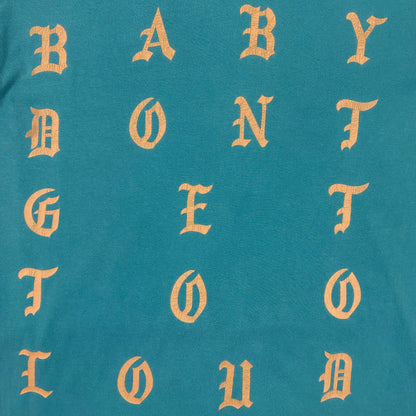 The Life of Pablo 2016 LA 'Freestyle 4' Long Sleeve In Teal