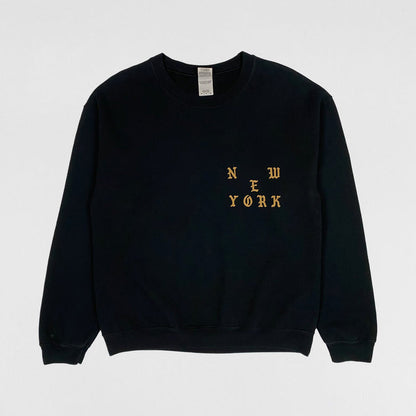 The Life of Pablo 2016 New York 'Perfect' Crewneck In Black