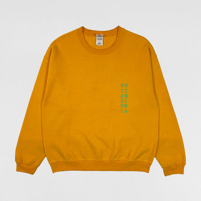 The Life of Pablo 2016 Philadelphia 'Perfect' Crewneck In Yellow