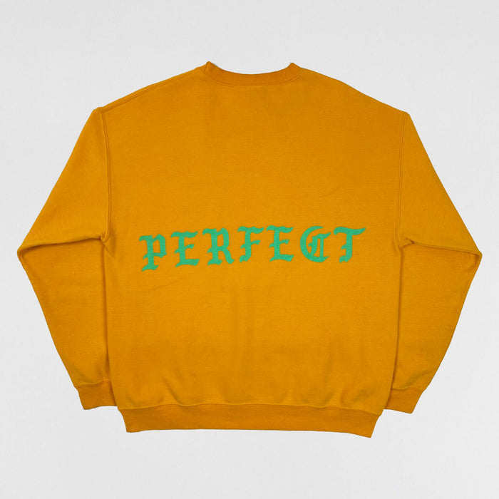 The Life of Pablo 2016 Philadelphia 'Perfect' Crewneck In Yellow