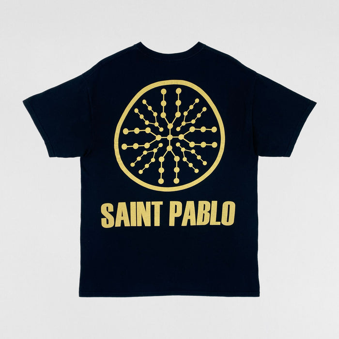 The Life of Pablo 2016 Saint Pablo Logo Tee In Black