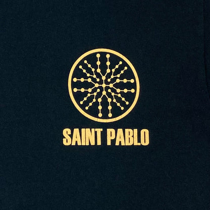 The Life of Pablo 2016 Saint Pablo Logo Tee In Black