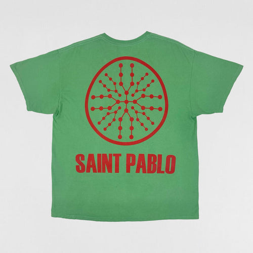 The Life of Pablo 2016 Saint Pablo Logo Tee In Mint