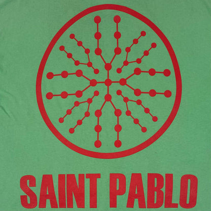 The Life of Pablo 2016 Saint Pablo Logo Tee In Mint