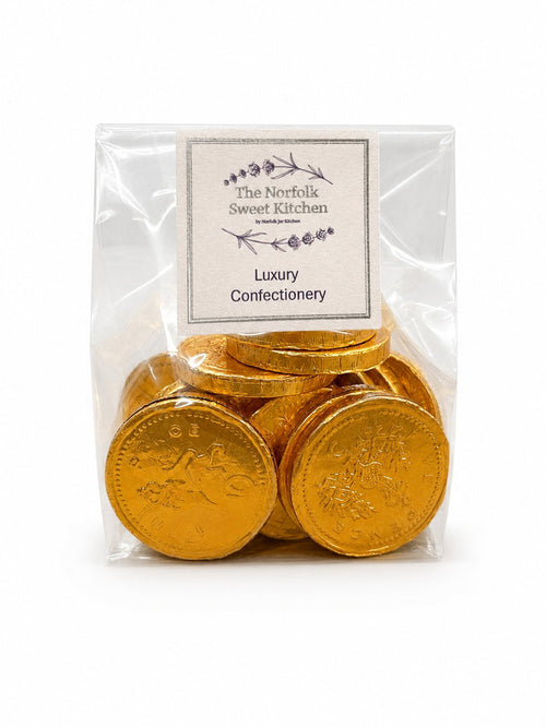 The Norfolk Sweet Kitchen - Milk Chocolate Coins