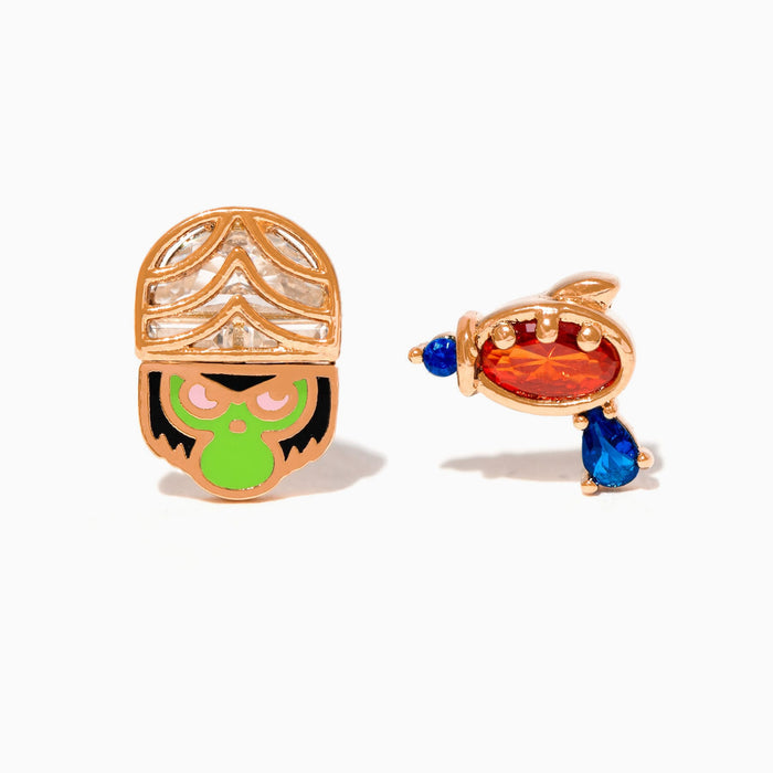 The Powerpuff Girls Mojo Jojo Studs