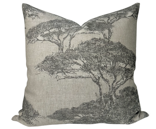 Torrey Pines Pillow Cover in Beige, Thibaut Pillows
