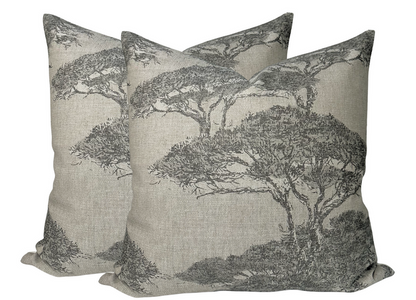 Torrey Pines Pillow Cover in Beige, Thibaut Pillows