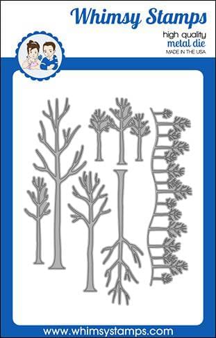 Tree Assortment Die Set - Whimsy Stamps