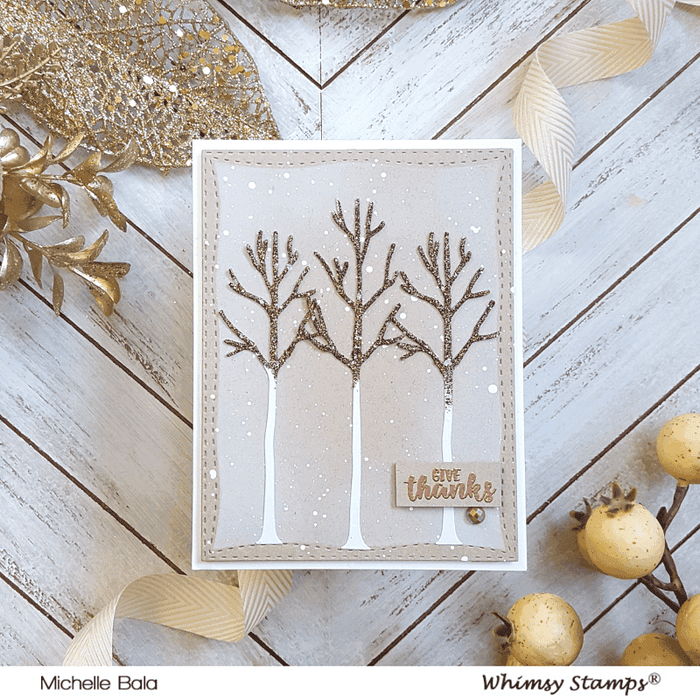Tree Assortment Die Set - Whimsy Stamps