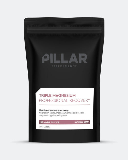 Triple Magnesium Powder Pouch - Natural Berry