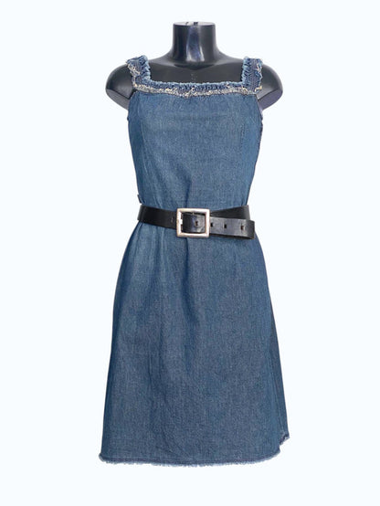 tubino in jeans Moschino