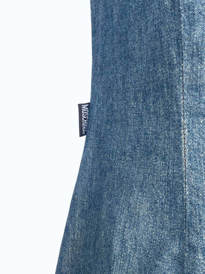 tubino in jeans Moschino