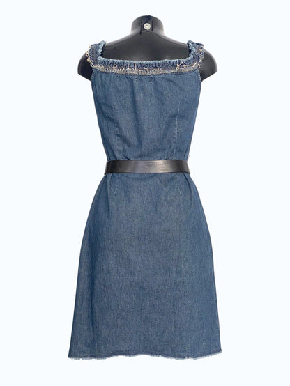 tubino in jeans Moschino