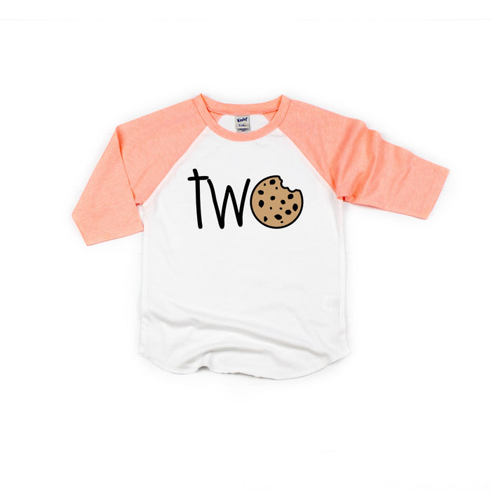 "Two Cookie" Second Birthday Raglan