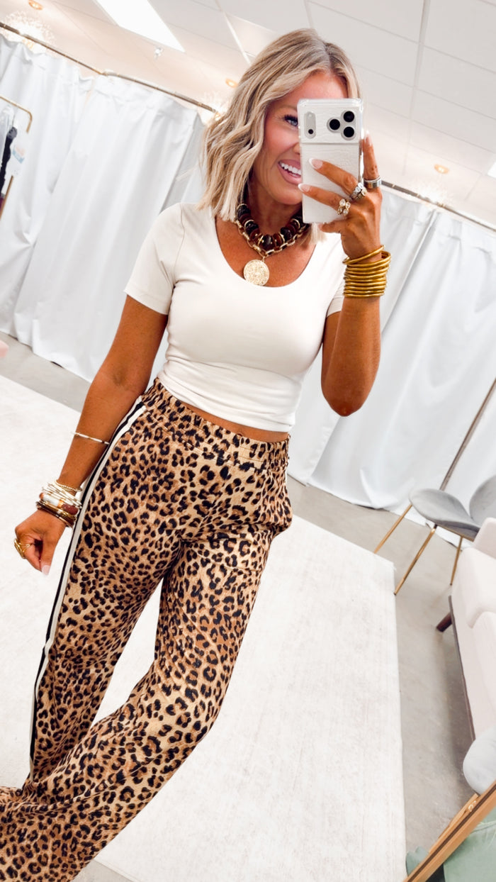 Untamed Animal Print Pants
