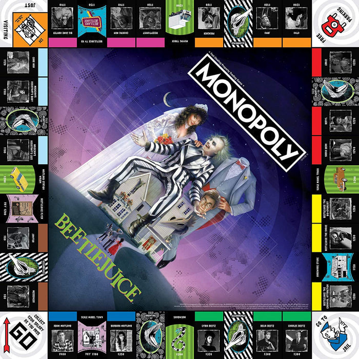 Monopoly Beetlejuice Board Game - Kryptonite Character Store