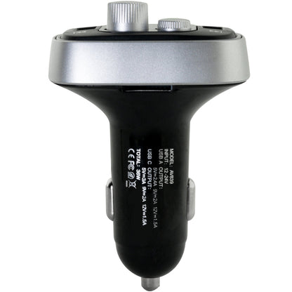 isimple bluetooth adapter usb for car side view