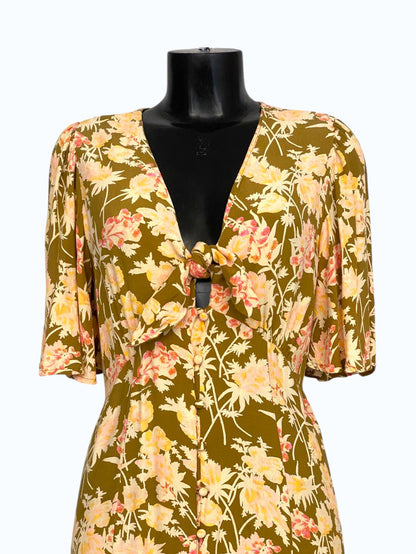vestito lungo floreale