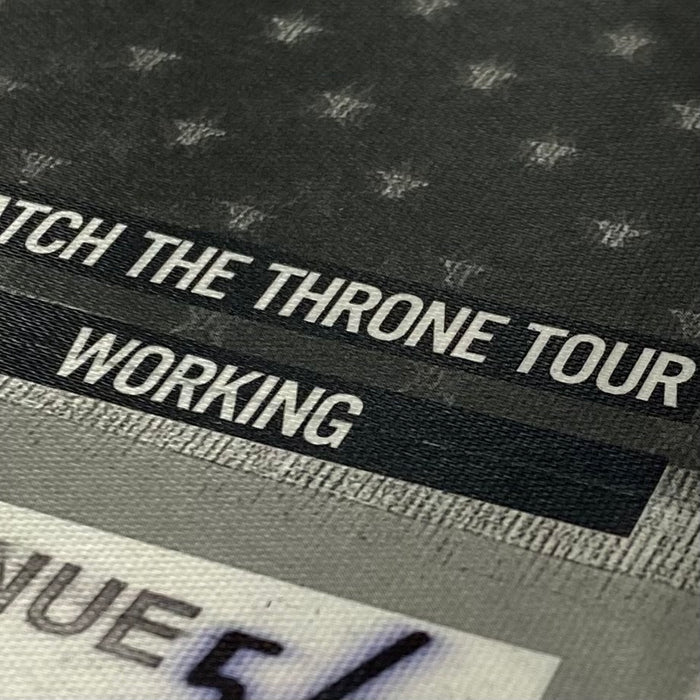 Watch The Throne 2012 European Tour Backstage Passes By Virgil Abloh