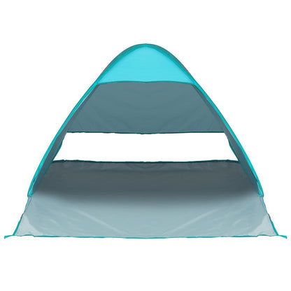 Weisshorn Pop Up Beach Tent Camping Hiking 3 Person Sun Shade Fishing Shelter-Home Living Store-