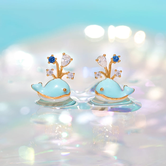 Whale You Be Mine Studs