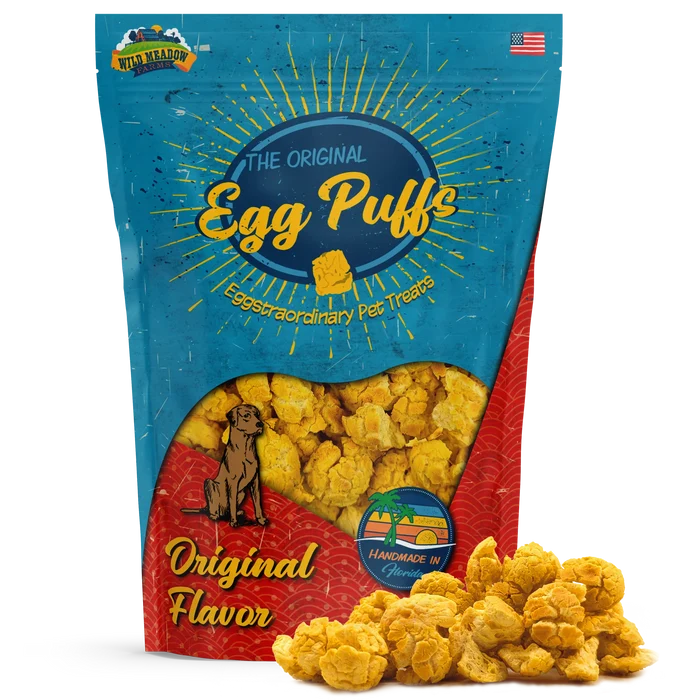Wild Meadow Farms - Egg Puffs - Dog.Dog.Cat.