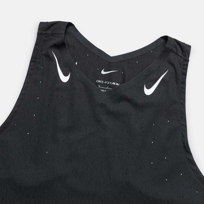 Womens Dri-FIT ADV AeroSwift Singlet - Black