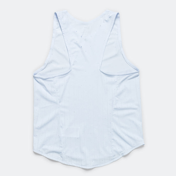 Womens Dri-FIT ADV AeroSwift Singlet - Football Grey/Dark Obsidian