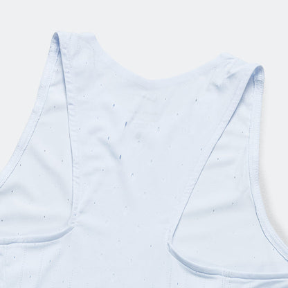 Womens Dri-FIT ADV AeroSwift Singlet - Football Grey/Dark Obsidian
