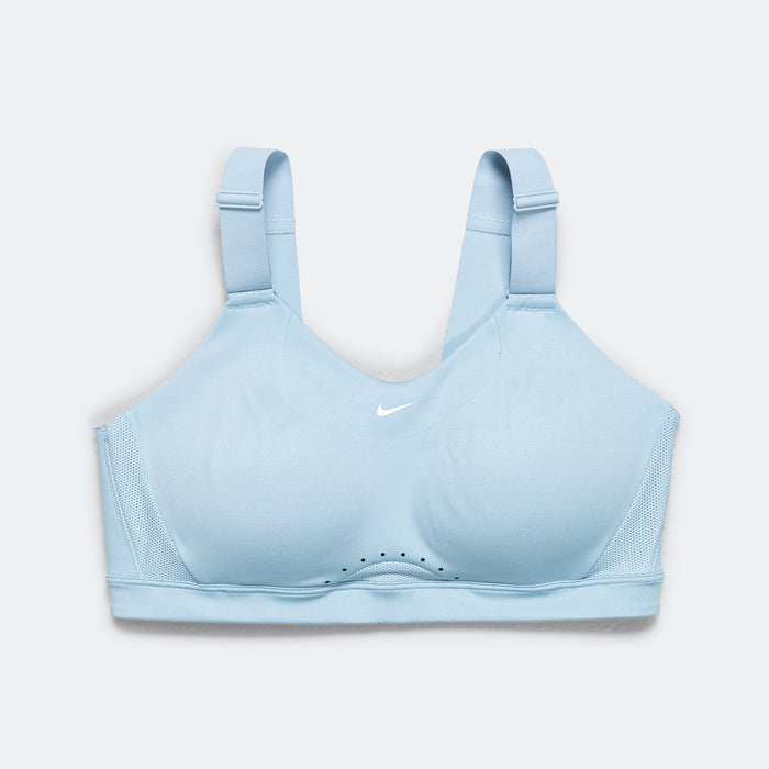 Womens Dri-FIT Alpha Bra - Lt Armory Blue/White
