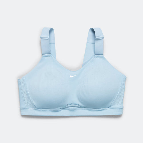 Womens Dri-FIT Alpha Bra - Lt Armory Blue/White