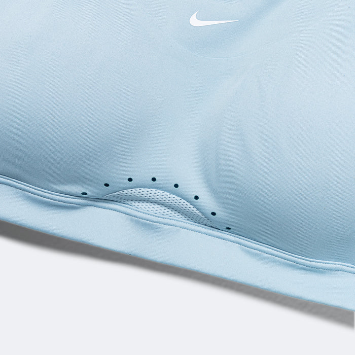 Womens Dri-FIT Alpha Bra - Lt Armory Blue/White