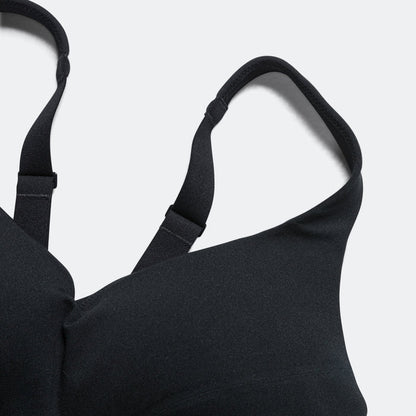 Womens Dri-FIT Indy High Support Bra - Black/Black