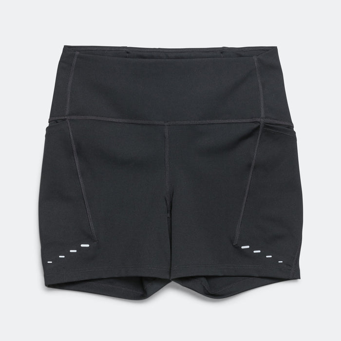 Womens Dri-FIT Swift 4" High Rise Short Tights - Black