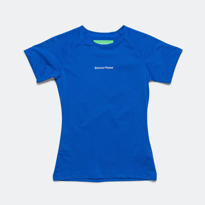 Womens Lightweight Short Sleeve Fitted Tee - Surf Blue