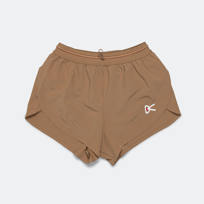Womens Vedana Split Shorts - Sand