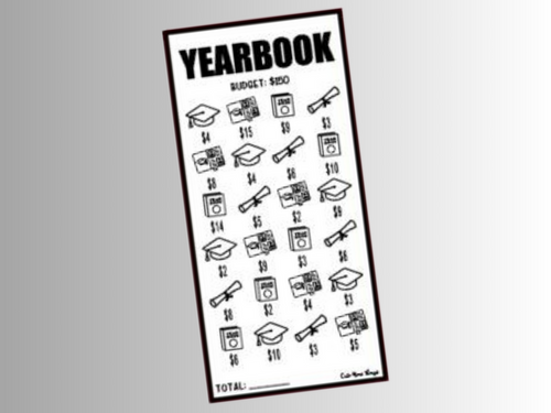 Yearbook | Savings Insert or Cash Envelope | Square | 150