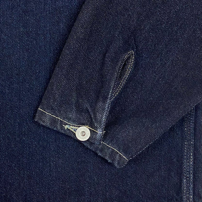 Yeezy Season 6 Unreleased Sample Work Shirt In Denim