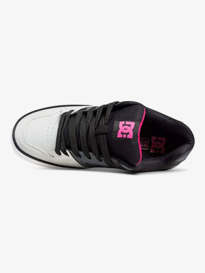 Zapatillas Dc Pure Mujer Negro Blanco Gris